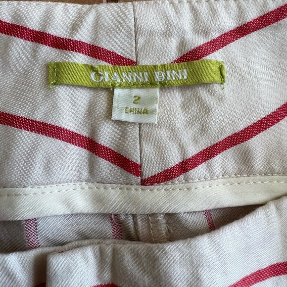 Gianni Bini Meghan Striped Shorts Size 2 - Picture 5 of 6